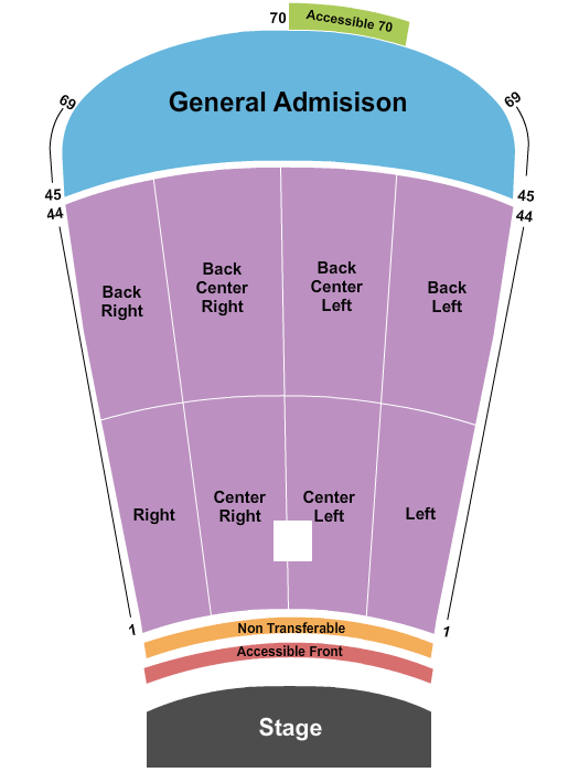 Red Rocks Amphitheatre Megan Moroney Seating Chart